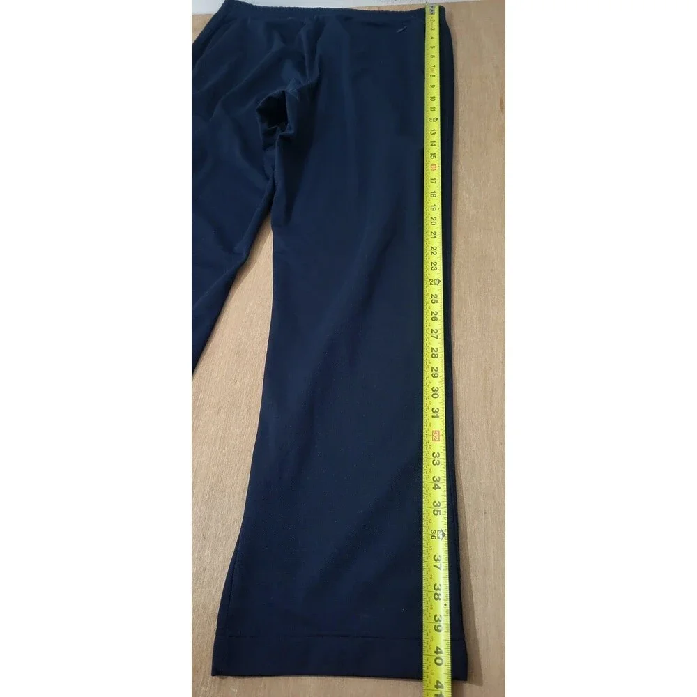 Adidas Navy Blue Performance Sweatpants Large Men's Blue Stripes Side ACTIVE